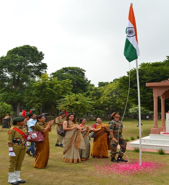 Daulat Ram College Independence Day Celebration photo 2